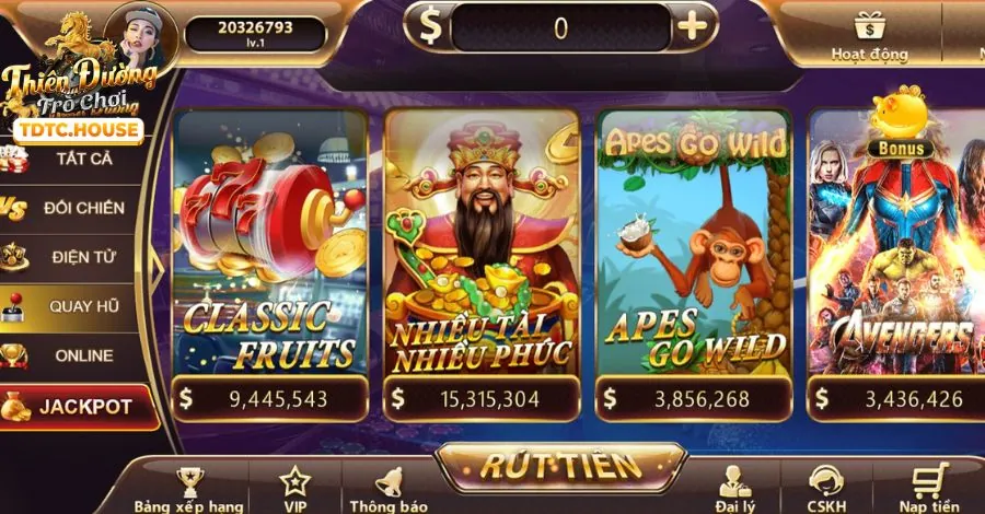 Slot game và Jackpot tại game 789